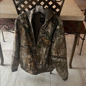 Lodge Outfitters Hooded Jacket Quilted Lining